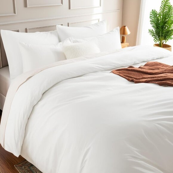 Duvet Cover Set California King 3 Pieces Bedding Set - Picture 4 of 9